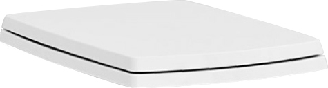 ArtCeram Jazz Крышка-сиденье для унитаза с микролифтом, цвет: matt white JZA006 05 71