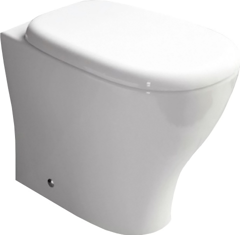 ArtCeram Ten Крышка-сиденье для унитаза, цвет: glossy white TEA002