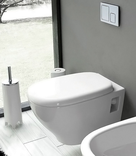 ArtCeram Ten Крышка-сиденье для унитаза, цвет: glossy white TEA002