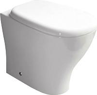 ArtCeram Ten Крышка-сиденье для унитаза, цвет: glossy white TEA002