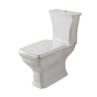 ArtCeram Civitas Бачок для унитаза моноблок, без механизма, цвет: glossy white CIC009 01 00