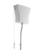 ArtCeram Civitas Бачок для унитаза высокий, без механизма, цвет: glossy white CIC006 01 00