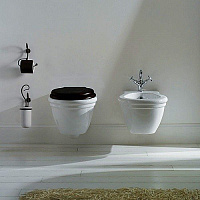 Globo Paestum Унитаз подвесной без крышки, с креплением, 38x57 см, цвет: белый глянцевый PAS03BI