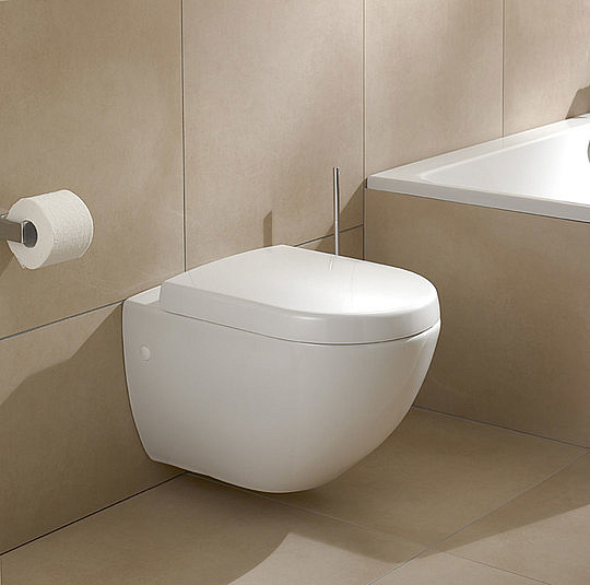 Villeroy & Boch Subway Крышка-сиденье, с микролифтом 34,5x4h см 9M66S101