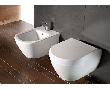 Villeroy & Boch Subway Крышка-сиденье, с микролифтом 34,5x4h см 9M66S101