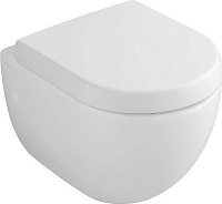 Villeroy & Boch Subway Крышка-сиденье, с микролифтом 34,5x4h см 9M66S101