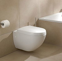 Villeroy & Boch Subway Крышка-сиденье, с микролифтом 34,5x4h см 9M66S101