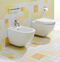 Villeroy & Boch Subway Крышка-сиденье, с микролифтом 34,5x4h см 9M66S101