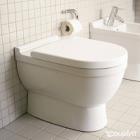 Duravit Starck 3 Крышка-сиденье, петли хром 0063810000