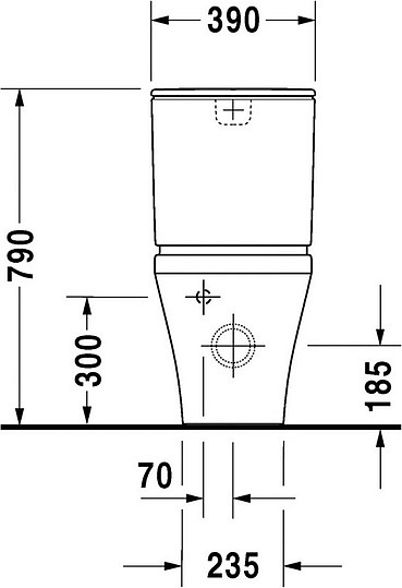 Бачок для унитаза Duravit DuraStyle 0935100005