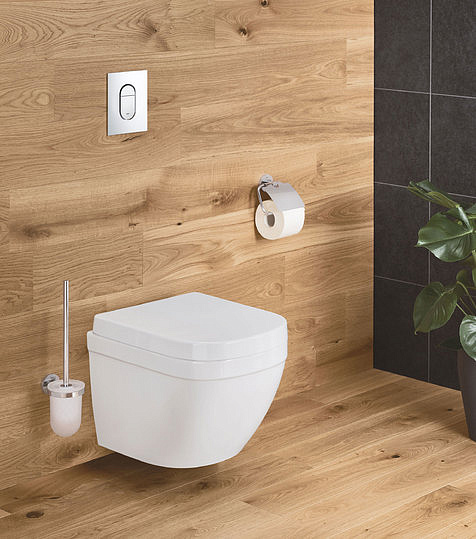 Grohe Euro Ceramic Крышка-сиденье, с креплением, цвет: альпийский белый 39459000