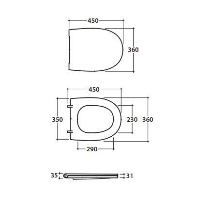 Globo 4ALL Крышка-сиденье для унитаза, с микролифтом, крепление хром, цвет: белый глянцевый MDR20BI