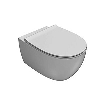 Globo 4ALL Крышка-сиденье для унитаза, с микролифтом, крепление хром, цвет: белый глянцевый MDR20BI