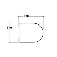 Globo Mode Крышка-сиденье для унитаза, с микролифтом, крепление хром, цвет: белый глянцевый ME020BI