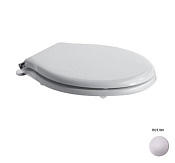 Globo Paestum Крышка-сиденье для унитаза, с микролифтом, крепление хром, цвет: белый глянцевый PS20RB