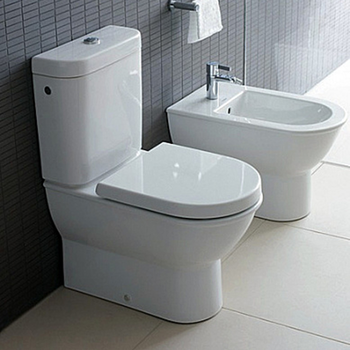 Duravit Darling Бачок 40,5х16 cм, подключение снизу, цвет белый 0931100005