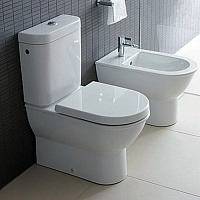Duravit Darling Бачок 40,5х16 cм, подключение снизу, цвет белый 0931100005