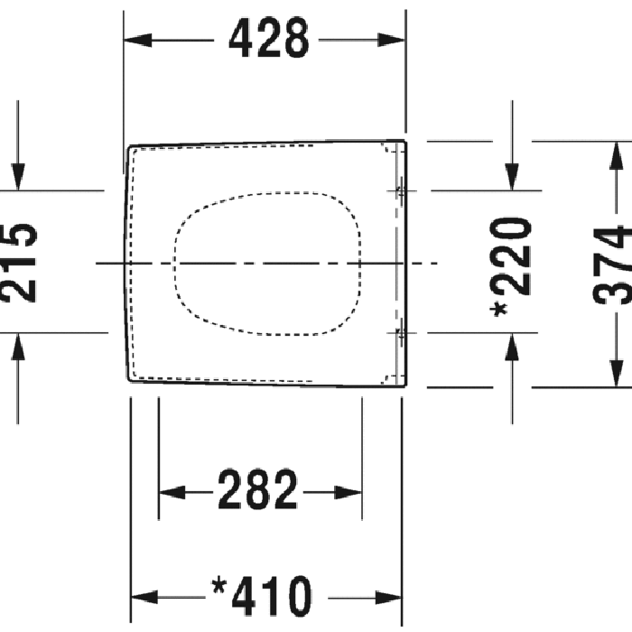 Duravit Vero Сиденье для унитаза съемное, цвет белый 0067690000