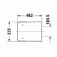Duravit Viu Сиденье для унитазов, петли: нерж. сталь, цвет белый 0021190000