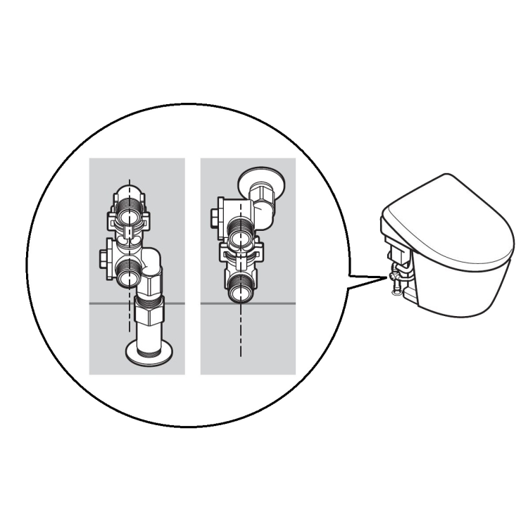 Toto Запорный клапан для унитазов CS989PVR#NW1, CS989VR#NW1 HH20136VR