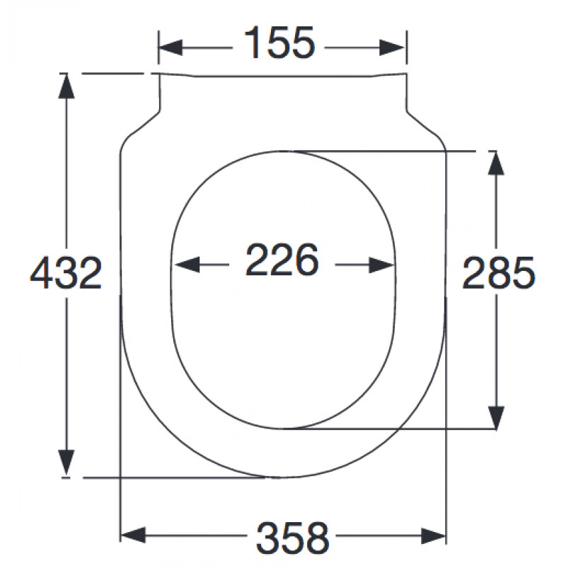 Villeroy & Boch Subway Крышка-сиденье, с микролифтом 37,4xxh см 9M65S101
