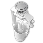 ArtCeram Hermitage Механизм слива для унитаза с трубой для низкого бачка, цвет: chrome HEA014 71