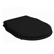ArtCeram Hermitage Крышка-сиденье для унитаза с микролифтом, цвет: glossy black HEA005 03 71