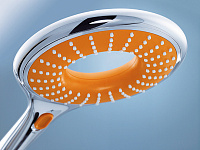 Grohe Rainshower Icon Ручной душ, 2 вида струи, цвет: оранжевый 27444000
