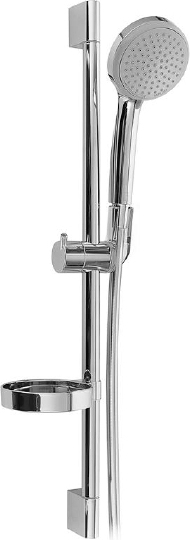Hansgrohe Croma Душевой гарнитур:лейка 4 режима Vario,мыльница,штанга 67 см,шланг 160 см, цвет: хром 27772000