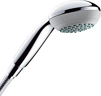 Hansgrohe Crometta Душевой гарнитур: лейка 2 режима Vario, держатель, шланг 160 см, цвет: хром 27559000
