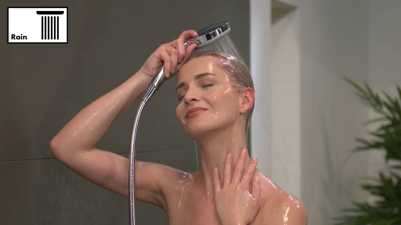 Hansgrohe Croma Душевой гарнитур:лейка 3 режима Multi,мыльница,штанга 96 см,шланг 160 см, цвет: хром 27774000