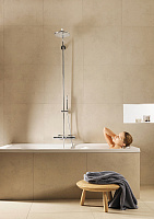 Grohe Rainshower System 210 Душевая стойка для ванны, с термостатом, излив 16,5 см, цвет: хром 27641000