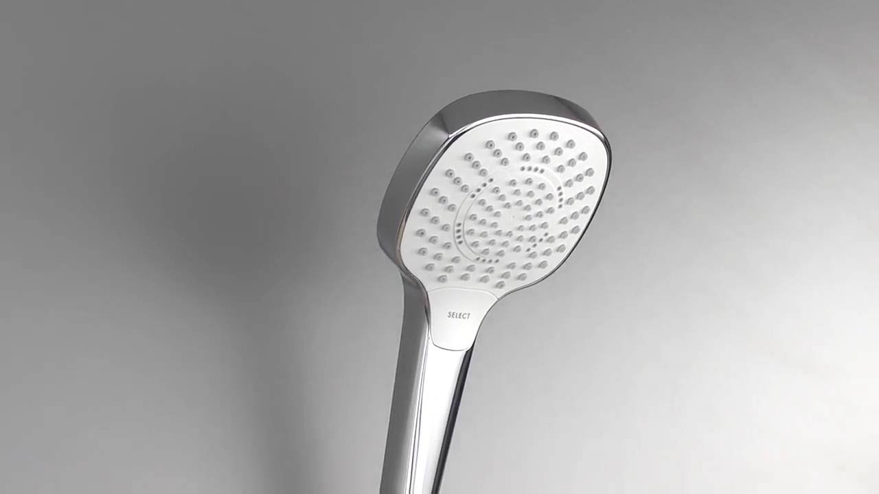 Hansgrohe Croma Select E Ручной душ 3 вида струи Multi, цвет: хром/белый 26810400