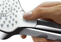 Hansgrohe Croma Select E Ручной душ 3 вида струи Multi, цвет: хром/белый 26810400