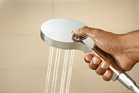 Grohe Power&Soul Cosmopolitan 130 Душевой гарнитур: душ. лейка 4 вида струи, шланг 175см, цвет: хром 27741000