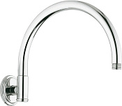 Grohe Rainshower Rustic Кронштейн для верхнего душа настенный 19,6 см, цвет: хром 28384000