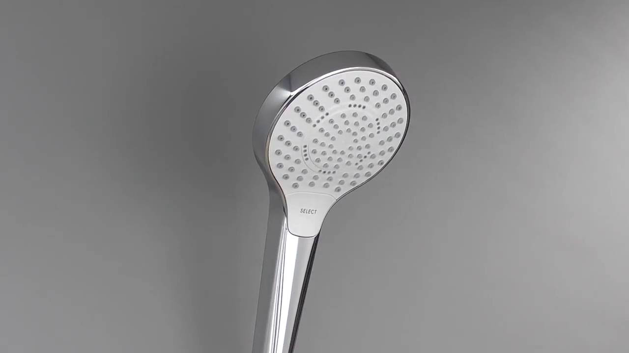 Hansgrohe Croma Select S Ручной душ 3 вида струи Multi, цвет: хром/белый 26800400