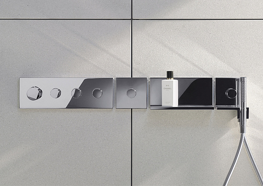 Axor Shower Collection Душевой гарнитур: лейка 2 режима, запорный клапан, внешняя часть, цвет: хром 10651000