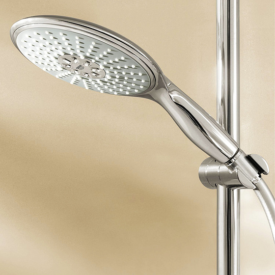 Grohe Power&Soul Душевой гарнитур: душевая лейка 4 вида струи, шланг 175 см, цвет: хром 27742000