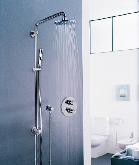 Grohe Rainshower Шланговое подключение 5х6,4хh5 см, цвет: бежевый матовый 27057DC0