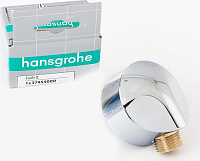 Hansgrohe FixFit E Шланговое подключение без клапана обратного тока, цвет: хром 27454000