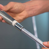 Hansgrohe Comfortflex Душевой шланг 200 см с защитой от перекручивания, цвет: хром 28169000