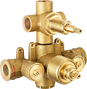 Cisal Встраиваемая часть термостатического смесителя для душа на 3 потребителя ZA01820104