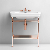 ArtCeram Civitas Консоль напольная металлическая для раковины 55x44x75h см, цвет: pink gold CIA002 77