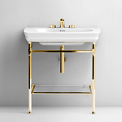 ArtCeram Civitas Консоль напольная металлическая для раковины 55x44x75h см, цвет: gold CIA003 73