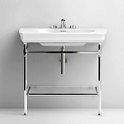 ArtCeram Civitas Консоль напольная металлическая для раковины 76x42x75h см, цвет: chrome CIA006 71