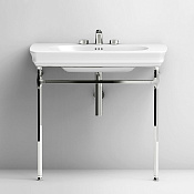 ArtCeram Civitas Консоль напольная металлическая для раковины 76x42x75h см, цвет: chrome CIA004 71