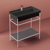 ArtCeram Fuori Scala Консоль напольная металлическая для раковины 77x42,5x83h см, цвет: matt white ACA057 05