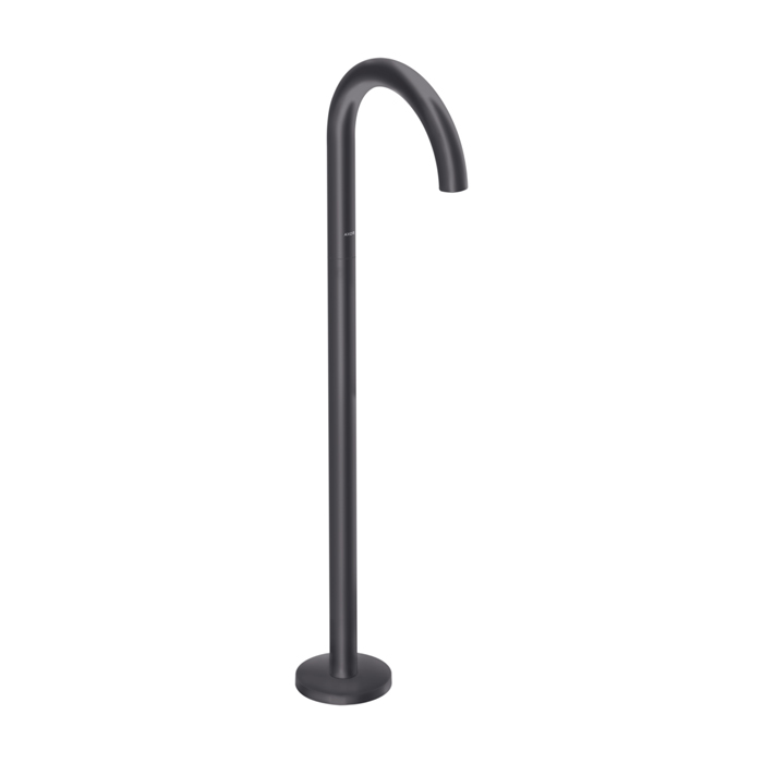 Axor Uno Излив напольный для ванны 22,6 см, аркообразный, цвет: матовый черный 38412670