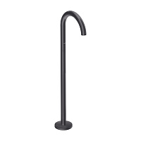 Axor Uno Излив напольный для ванны 22,6 см, аркообразный, цвет: матовый черный 38412670